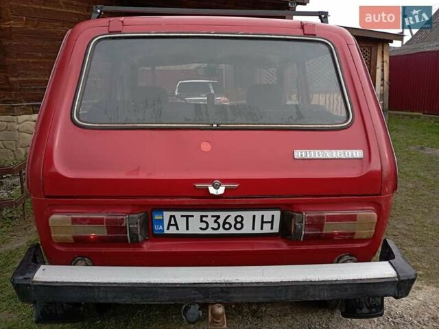 Червоний ВАЗ 2121 Нива, об'ємом двигуна 1.6 л та пробігом 95 тис. км за 1800 $, фото 2 на Automoto.ua