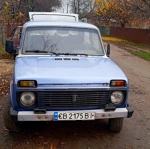Синий ВАЗ 2121 Нива, объемом двигателя 1.6 л и пробегом 128 тыс. км за 1180 $, фото 1 на Automoto.ua