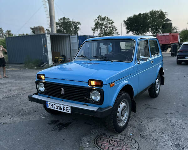 Синий ВАЗ 2121 Нива, объемом двигателя 0 л и пробегом 49 тыс. км за 9990 $, фото 1 на Automoto.ua