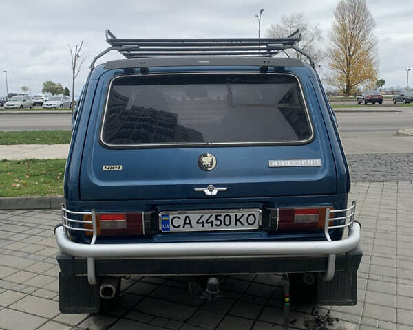 Синий ВАЗ 2121 Нива, объемом двигателя 1.6 л и пробегом 200 тыс. км за 3000 $, фото 3 на Automoto.ua