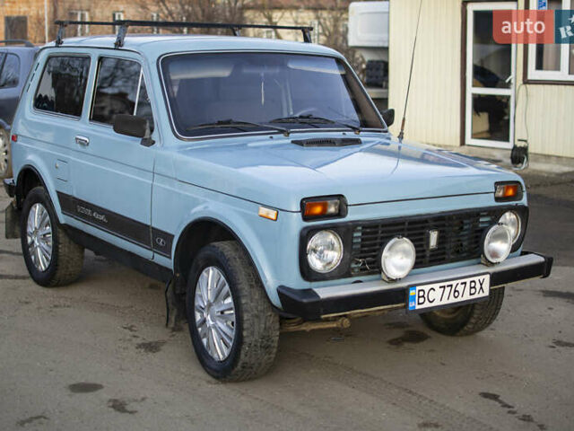 Синий ВАЗ 2121 Нива, объемом двигателя 1.57 л и пробегом 174 тыс. км за 2800 $, фото 1 на Automoto.ua
