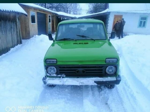 Зеленый ВАЗ 2121, объемом двигателя 1 л и пробегом 120 тыс. км за 2600 $, фото 1 на Automoto.ua
