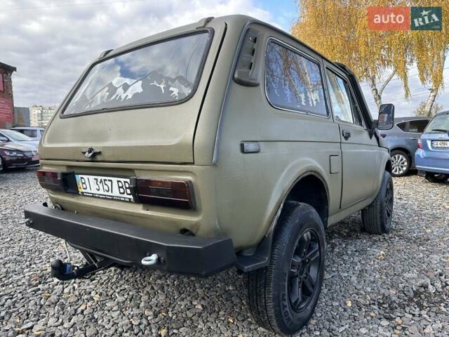Зелений ВАЗ 2121 Нива, об'ємом двигуна 1.6 л та пробігом 119 тис. км за 3800 $, фото 1 на Automoto.ua