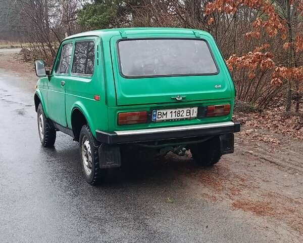 Зеленый ВАЗ 2121 Нива, объемом двигателя 1.57 л и пробегом 90 тыс. км за 1700 $, фото 5 на Automoto.ua