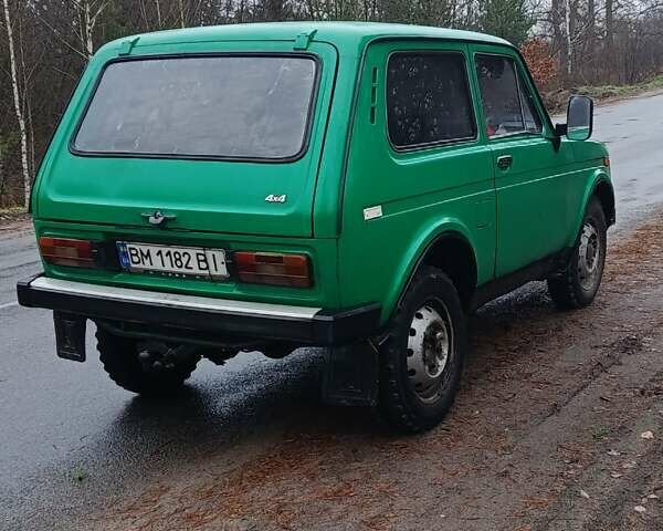 Зеленый ВАЗ 2121 Нива, объемом двигателя 1.57 л и пробегом 90 тыс. км за 1700 $, фото 2 на Automoto.ua
