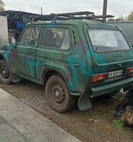 Зелений ВАЗ 2121 Нива, об'ємом двигуна 1.6 л та пробігом 144 тис. км за 1781 $, фото 1 на Automoto.ua