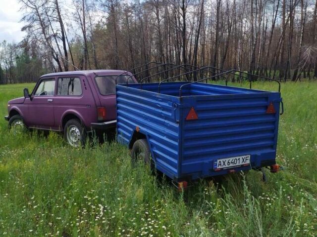 Фиолетовый ВАЗ 21213 Niva, объемом двигателя 1.6 л и пробегом 50 тыс. км за 3500 $, фото 1 на Automoto.ua