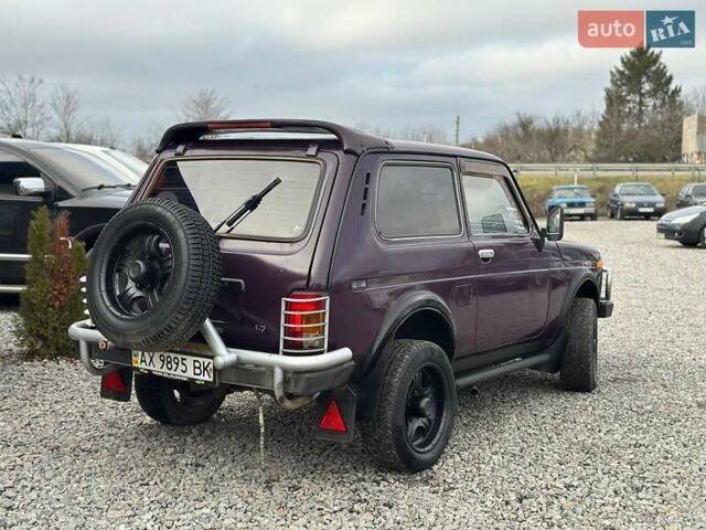 Фіолетовий ВАЗ 21213 Niva, об'ємом двигуна 1.7 л та пробігом 300 тис. км за 2300 $, фото 3 на Automoto.ua
