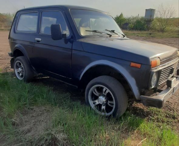 Синій ВАЗ 21213 Niva, об'ємом двигуна 1.6 л та пробігом 163 тис. км за 1600 $, фото 1 на Automoto.ua