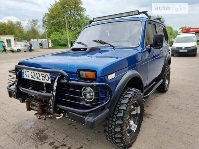 Синий ВАЗ 21213 Niva, объемом двигателя 1.7 л и пробегом 217 тыс. км за 3550 $, фото 1 на Automoto.ua