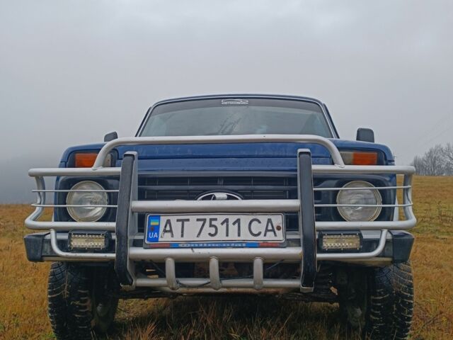 Синий ВАЗ 21213 Niva, объемом двигателя 1.7 л и пробегом 173 тыс. км за 3300 $, фото 1 на Automoto.ua