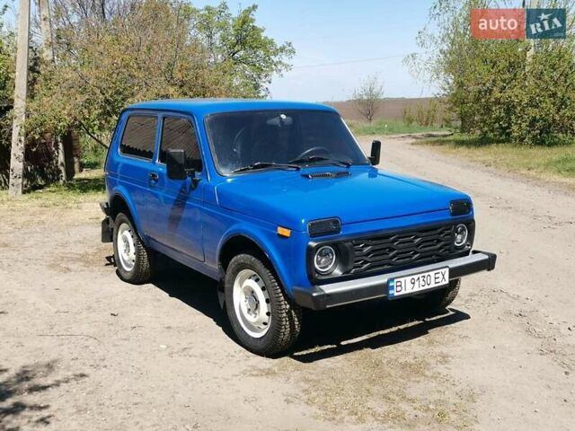 Синий ВАЗ 21213 Niva, объемом двигателя 1.7 л и пробегом 130 тыс. км за 3500 $, фото 1 на Automoto.ua