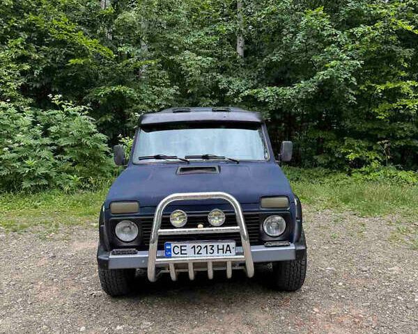 Синий ВАЗ 21213 Niva, объемом двигателя 1.69 л и пробегом 240 тыс. км за 3300 $, фото 5 на Automoto.ua
