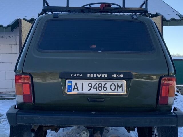 Зеленый ВАЗ 21213 Niva, объемом двигателя 1.5 л и пробегом 80 тыс. км за 3500 $, фото 1 на Automoto.ua