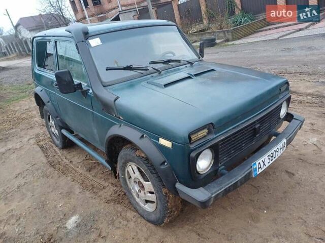 Зеленый ВАЗ 21213 Niva, объемом двигателя 1.7 л и пробегом 89 тыс. км за 2500 $, фото 1 на Automoto.ua