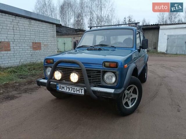 Синий ВАЗ 21214, объемом двигателя 1.7 л и пробегом 100 тыс. км за 2800 $, фото 6 на Automoto.ua