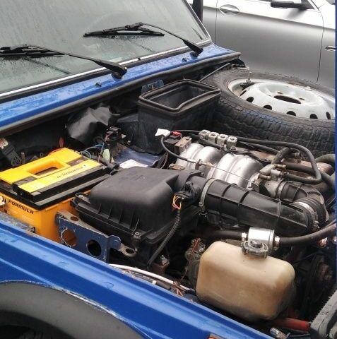 Синий ВАЗ 21214, объемом двигателя 1.7 л и пробегом 200 тыс. км за 2350 $, фото 4 на Automoto.ua