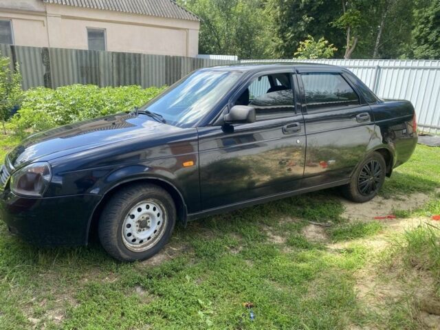 Чорний ВАЗ 2170 Priora, об'ємом двигуна 1.6 л та пробігом 216 тис. км за 2100 $, фото 2 на Automoto.ua