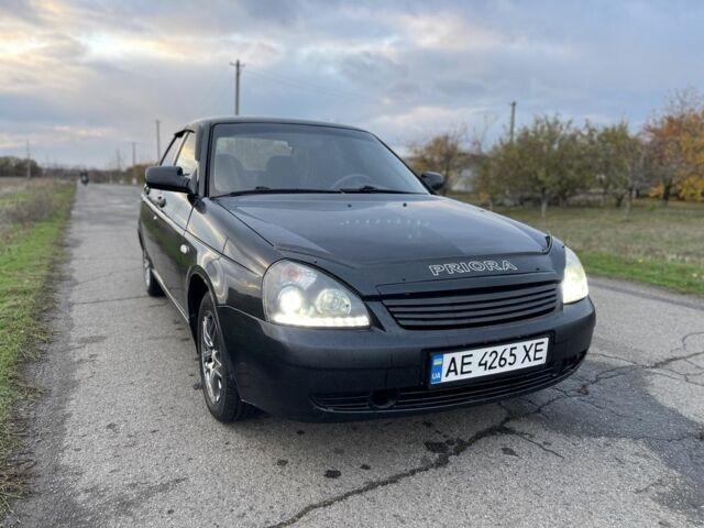 Черный ВАЗ 2170 Priora, объемом двигателя 1.6 л и пробегом 157 тыс. км за 1750 $, фото 11 на Automoto.ua