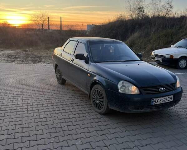 Чорний ВАЗ 2170 Priora, об'ємом двигуна 1.6 л та пробігом 250 тис. км за 1650 $, фото 2 на Automoto.ua