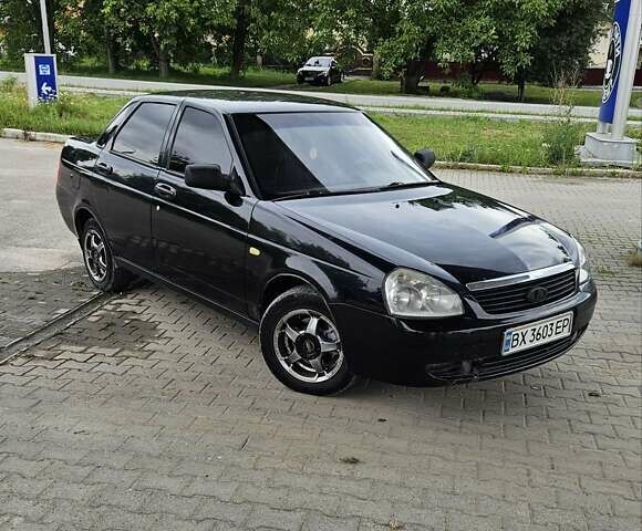 Чорний ВАЗ 2170 Priora, об'ємом двигуна 1.6 л та пробігом 200 тис. км за 1700 $, фото 1 на Automoto.ua