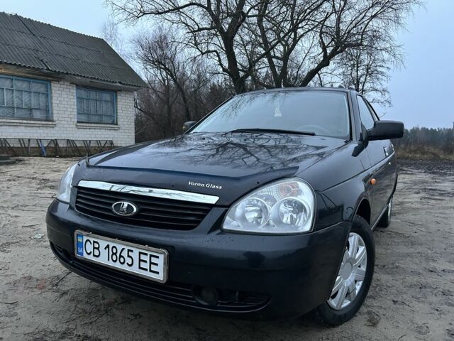 Черный ВАЗ 2170 Priora, объемом двигателя 1.6 л и пробегом 200 тыс. км за 2500 $, фото 3 на Automoto.ua