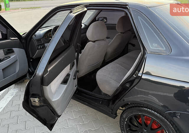 Черный ВАЗ 2170 Priora, объемом двигателя 1.6 л и пробегом 220 тыс. км за 2480 $, фото 10 на Automoto.ua