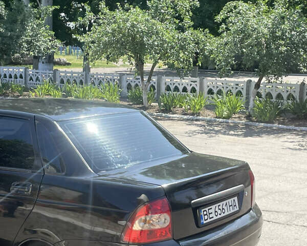 Чорний ВАЗ 2170 Priora, об'ємом двигуна 1.6 л та пробігом 200 тис. км за 2600 $, фото 3 на Automoto.ua