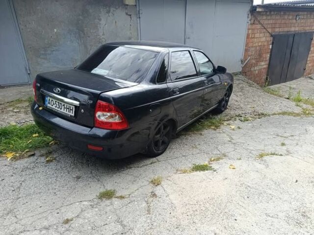 Черный ВАЗ 2170 Priora, объемом двигателя 1.6 л и пробегом 255 тыс. км за 1700 $, фото 2 на Automoto.ua