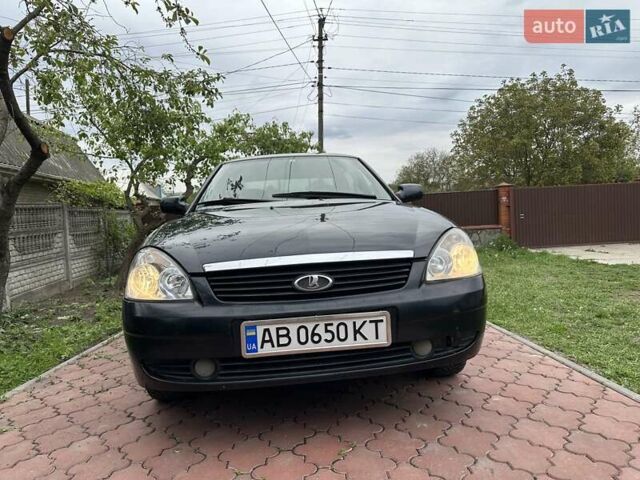Черный ВАЗ 2170 Priora, объемом двигателя 1.6 л и пробегом 234 тыс. км за 2699 $, фото 2 на Automoto.ua