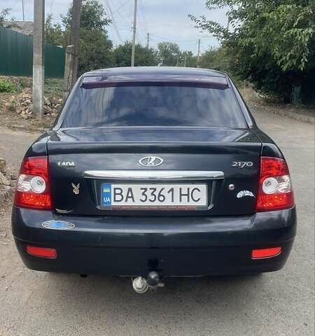Черный ВАЗ 2170 Priora, объемом двигателя 1.6 л и пробегом 140 тыс. км за 2700 $, фото 1 на Automoto.ua