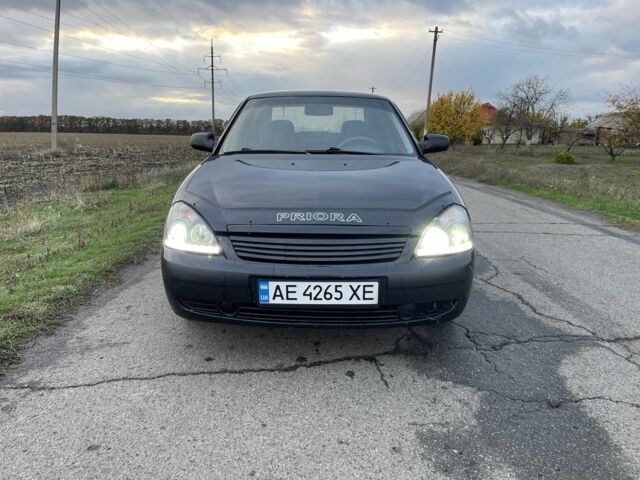 Черный ВАЗ 2170 Priora, объемом двигателя 1.6 л и пробегом 157 тыс. км за 1750 $, фото 7 на Automoto.ua