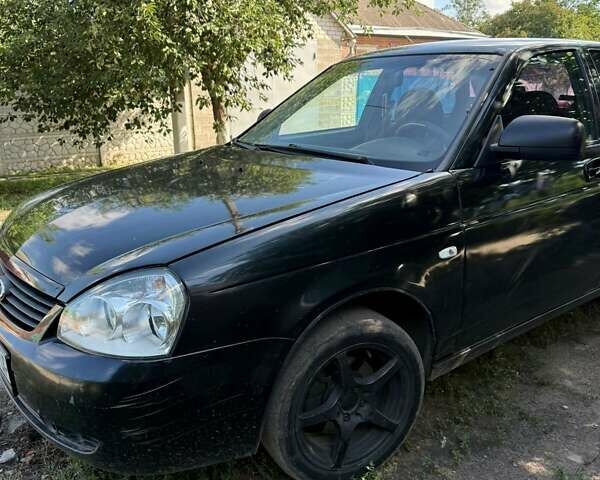 Чорний ВАЗ 2170 Priora, об'ємом двигуна 1.6 л та пробігом 238 тис. км за 2200 $, фото 1 на Automoto.ua