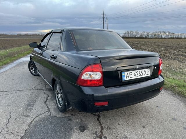 Черный ВАЗ 2170 Priora, объемом двигателя 1.6 л и пробегом 157 тыс. км за 1750 $, фото 4 на Automoto.ua
