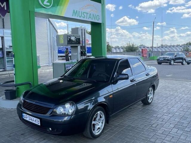 Черный ВАЗ 2170 Priora, объемом двигателя 1.6 л и пробегом 106 тыс. км за 4000 $, фото 2 на Automoto.ua
