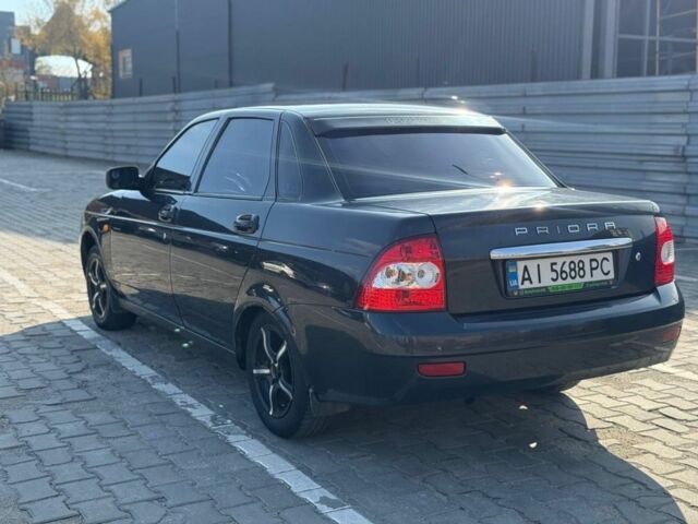 Черный ВАЗ 2170 Priora, объемом двигателя 1.6 л и пробегом 190 тыс. км за 2300 $, фото 3 на Automoto.ua