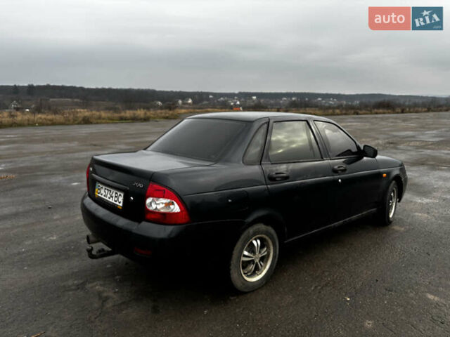 Чорний ВАЗ 2170 Priora, об'ємом двигуна 1.6 л та пробігом 169 тис. км за 1670 $, фото 1 на Automoto.ua