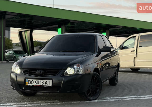 Черный ВАЗ 2170 Priora, объемом двигателя 1.6 л и пробегом 220 тыс. км за 2480 $, фото 1 на Automoto.ua