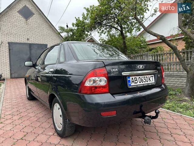Черный ВАЗ 2170 Priora, объемом двигателя 1.6 л и пробегом 234 тыс. км за 2699 $, фото 4 на Automoto.ua
