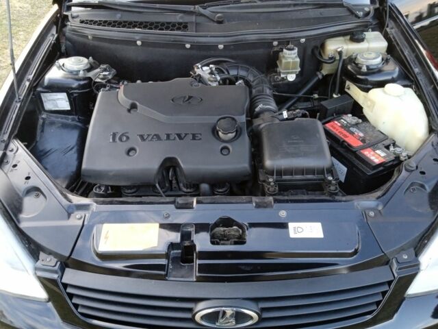 Черный ВАЗ 2170 Priora, объемом двигателя 1.6 л и пробегом 279 тыс. км за 2750 $, фото 6 на Automoto.ua