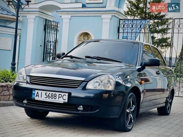 Чорний ВАЗ 2170 Priora, об'ємом двигуна 1.6 л та пробігом 218 тис. км за 2999 $, фото 1 на Automoto.ua