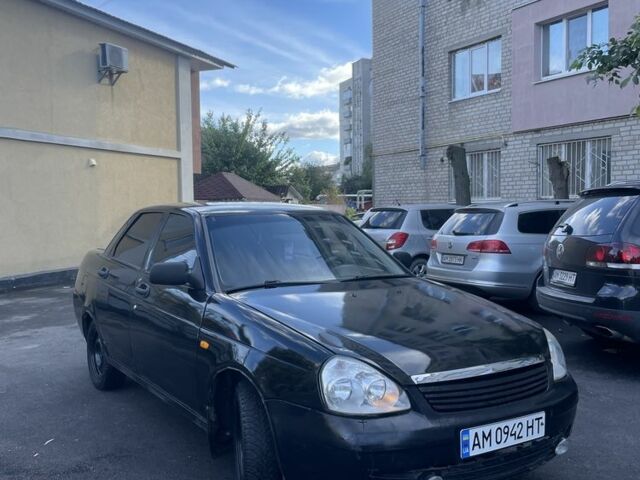 Черный ВАЗ 2170 Priora, объемом двигателя 1.6 л и пробегом 230 тыс. км за 1699 $, фото 3 на Automoto.ua