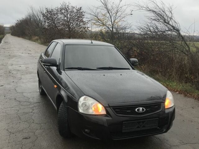 Черный ВАЗ 2170 Priora, объемом двигателя 1.6 л и пробегом 148 тыс. км за 3600 $, фото 2 на Automoto.ua