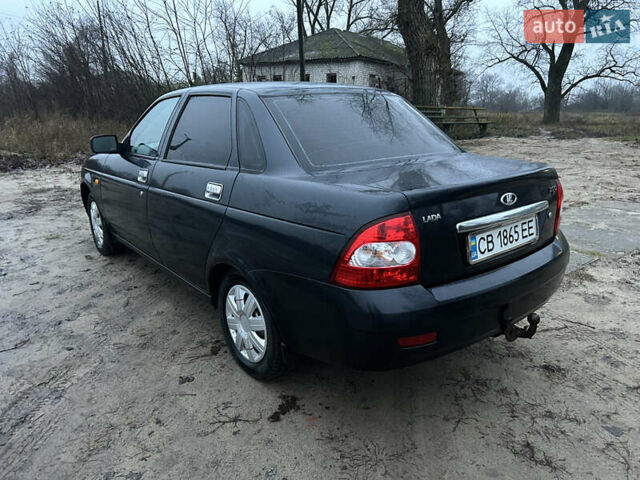 Черный ВАЗ 2170 Priora, объемом двигателя 1.6 л и пробегом 200 тыс. км за 2500 $, фото 6 на Automoto.ua