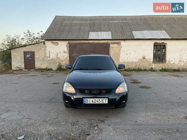 Черный ВАЗ 2170 Priora, объемом двигателя 1.6 л и пробегом 321 тыс. км за 3400 $, фото 2 на Automoto.ua