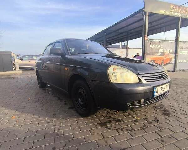 Черный ВАЗ 2170 Priora, объемом двигателя 1.6 л и пробегом 220 тыс. км за 2200 $, фото 1 на Automoto.ua