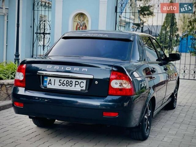 Чорний ВАЗ 2170 Priora, об'ємом двигуна 1.6 л та пробігом 218 тис. км за 2999 $, фото 4 на Automoto.ua