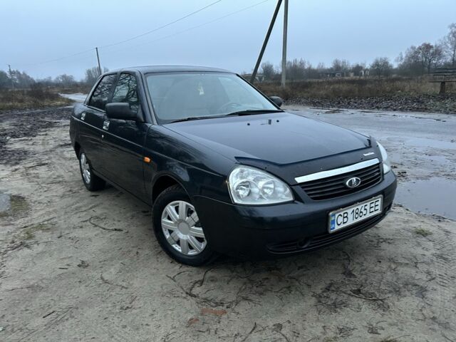 Черный ВАЗ 2170 Priora, объемом двигателя 1.6 л и пробегом 200 тыс. км за 2500 $, фото 1 на Automoto.ua