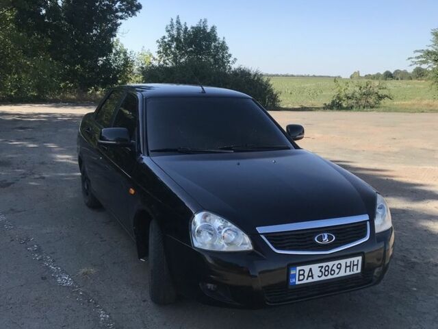 Черный ВАЗ 2170 Priora, объемом двигателя 1.6 л и пробегом 147 тыс. км за 3700 $, фото 3 на Automoto.ua
