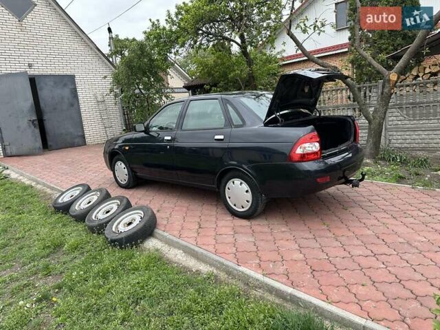 Черный ВАЗ 2170 Priora, объемом двигателя 1.6 л и пробегом 234 тыс. км за 2699 $, фото 8 на Automoto.ua
